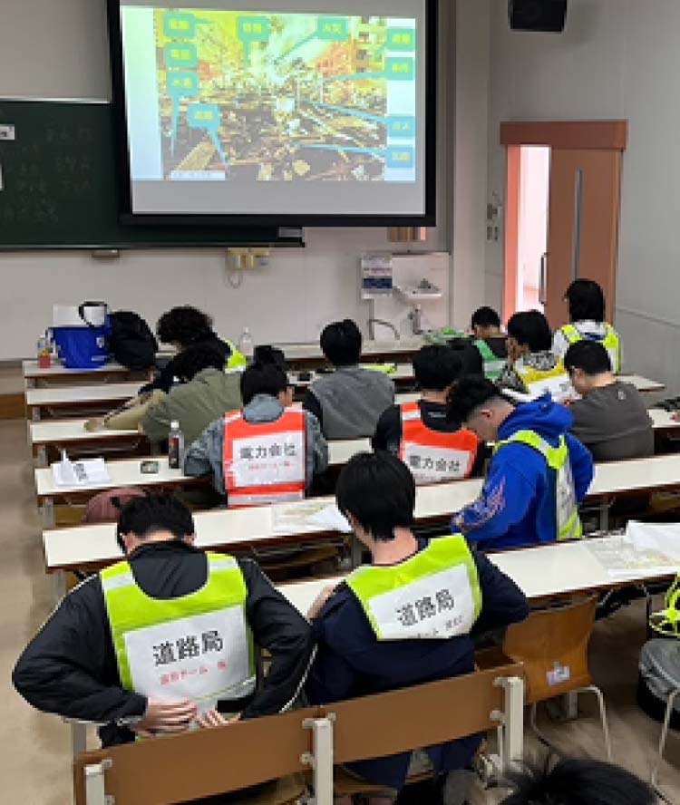 実践力を養う防災演習と現場体験