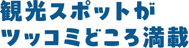 観光スポットがツッコミどころ満載!?