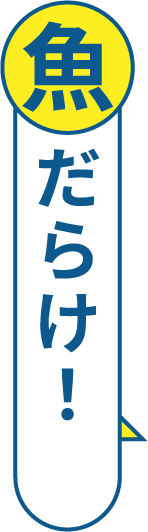魚だらけ!