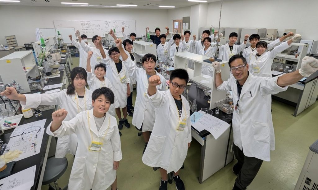 【社会貢献】OPEN LABO.開催！！「白い粉の正体を追え」