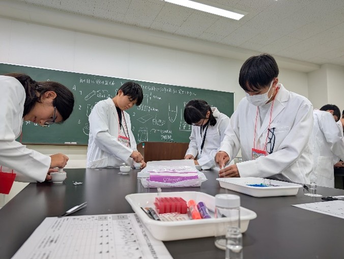 【社会貢献】OPEN LABO.開催！！「TLC分析で見える化」